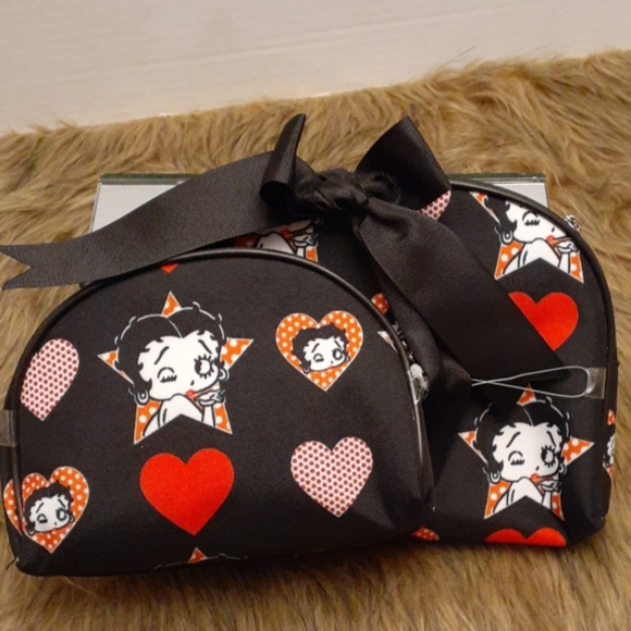 (NWOT) BETTY BOOP ACCESSORY BAGS - Picture 3 of 4
